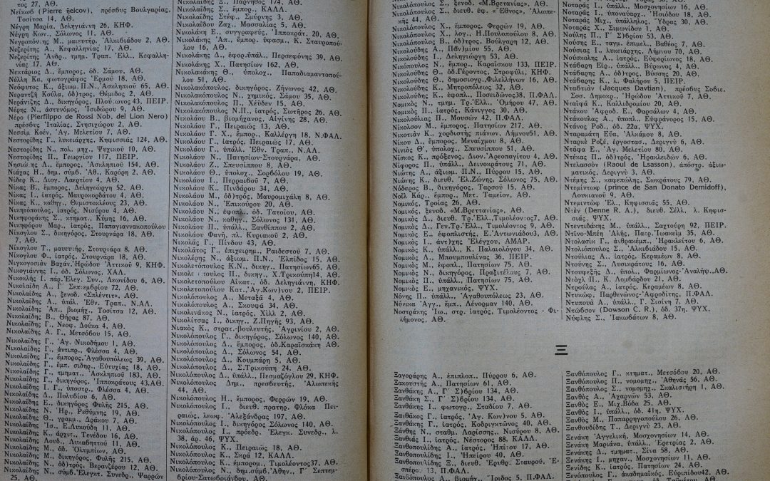 City Directories